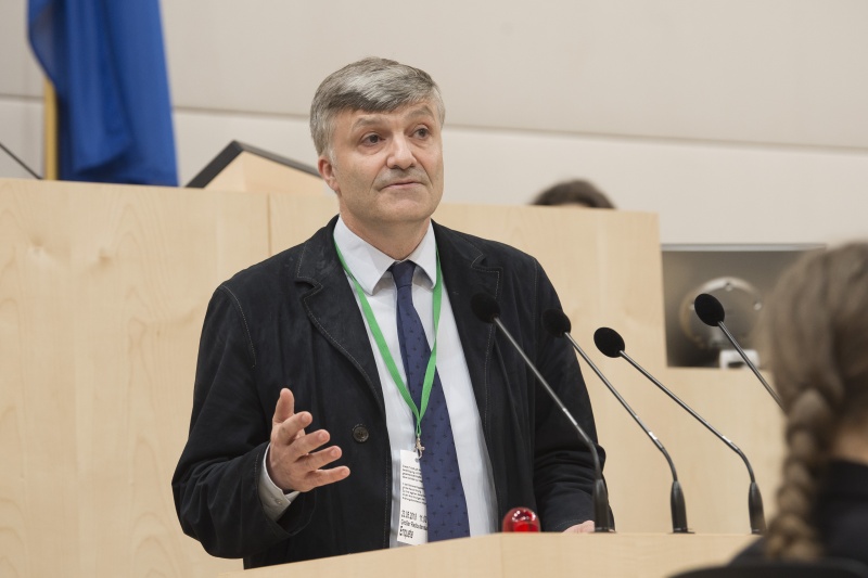 Panel 3. Am Rednerpult: Karl Steininger