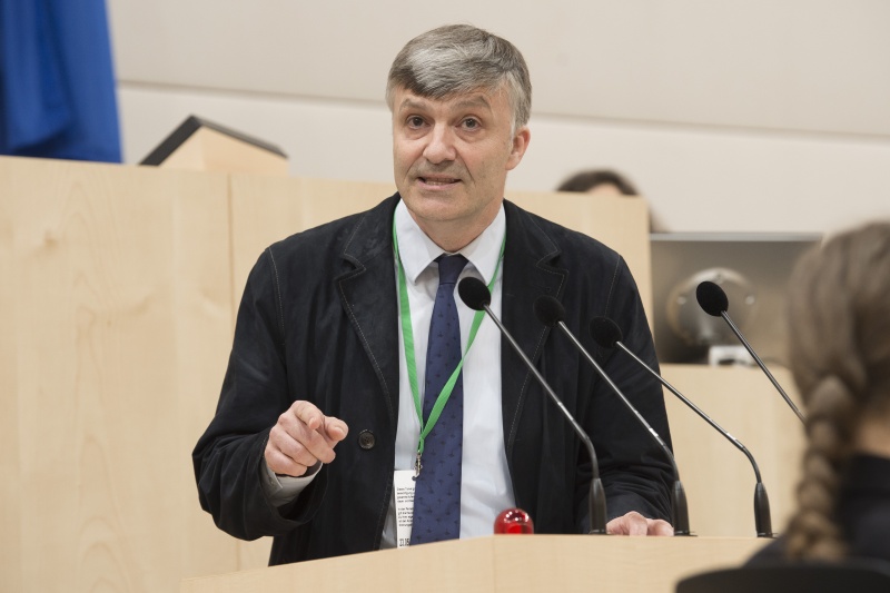 Panel 3. Am Rednerpult: Karl Steininger