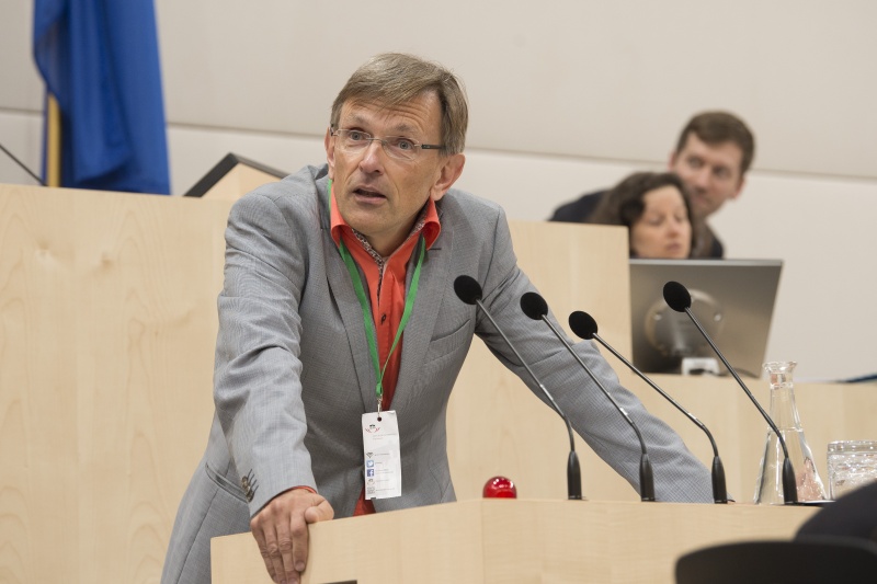 Panel 3. Am Rednerpult: Manfred Mühlberger