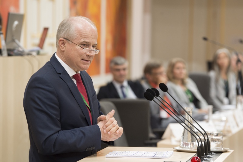 Panel 3. Am Rednerpult: Johann Seitinger