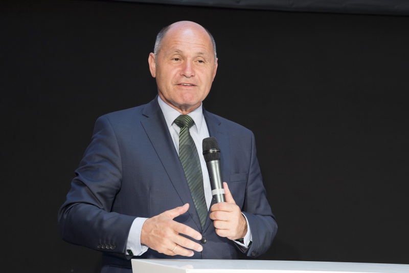 Begrüßung durch Nationalratspräsident Wolfgang Sobotka (V)