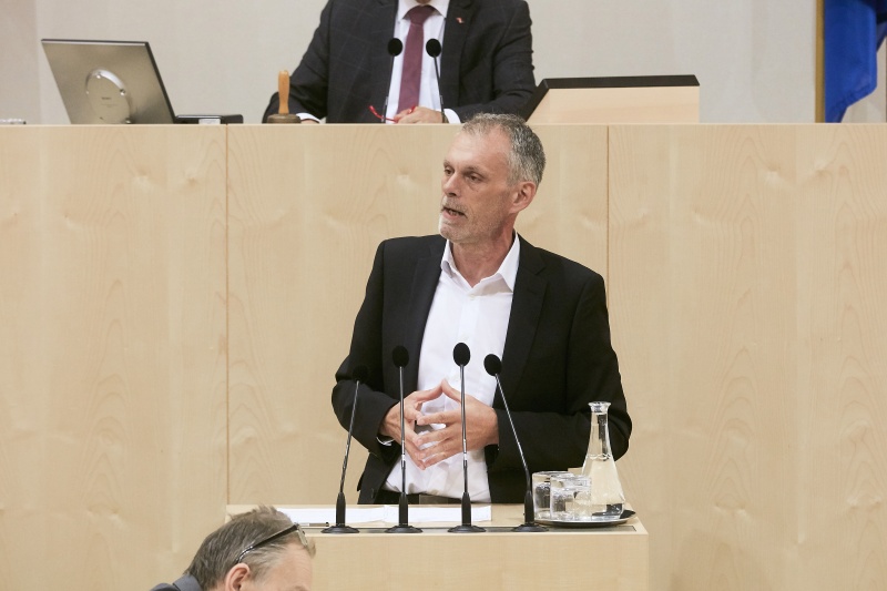 Nationalratsabgeordneter Maximilian Unterrainer (S)