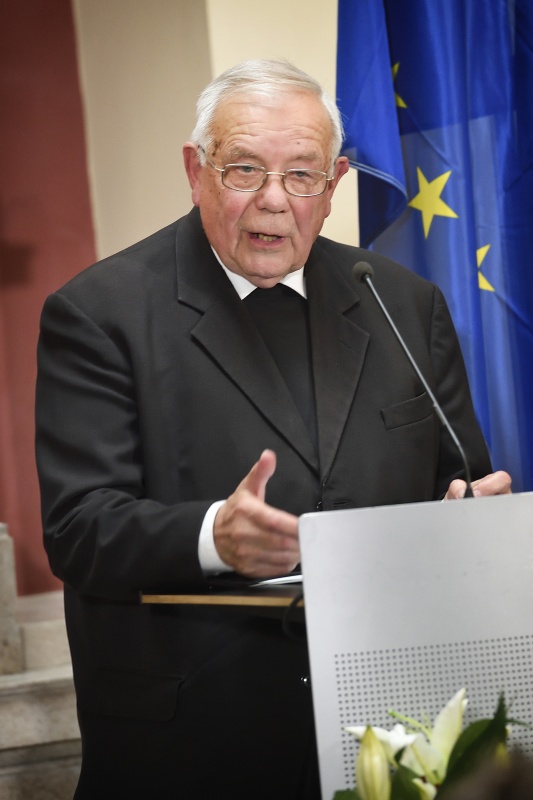 Bischof em. Maximilian Aichern am Wort