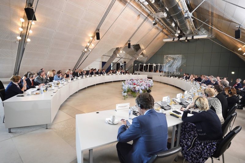 Blick Richtung KonferenzteilnehmerInnen