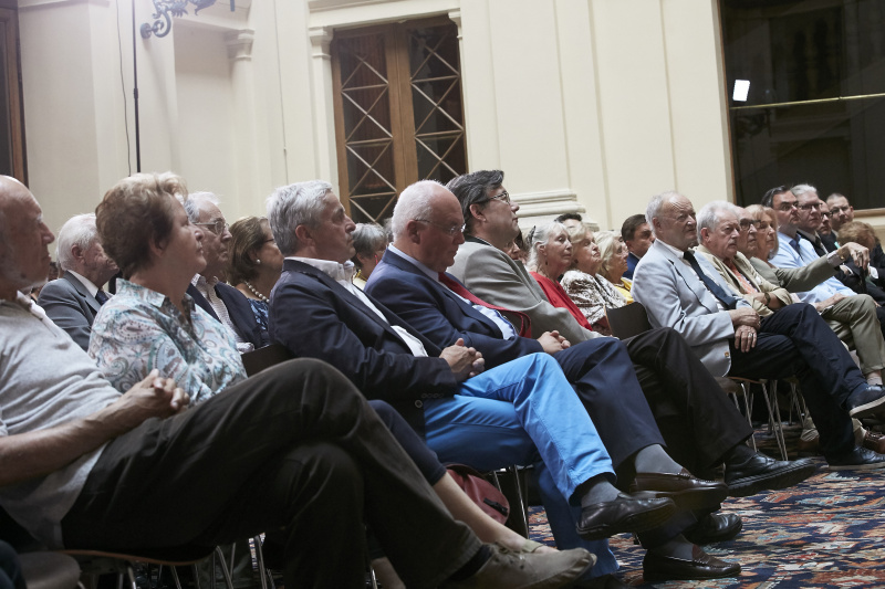 von links: Landeshauptmann Salzburg a.D. Franz Schausberger, Lothar Höbelt Universität Wien, Nationalratspräsident a.D. Andreas Kohl, Bundesratspräsident a.D. Alfred Schöls