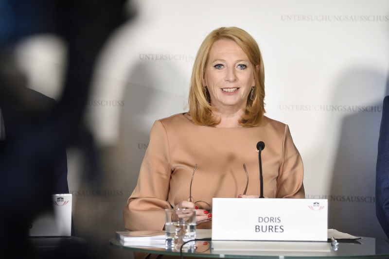 Zweite Nationalratspräsidentin Doris Bures (S) am Wort