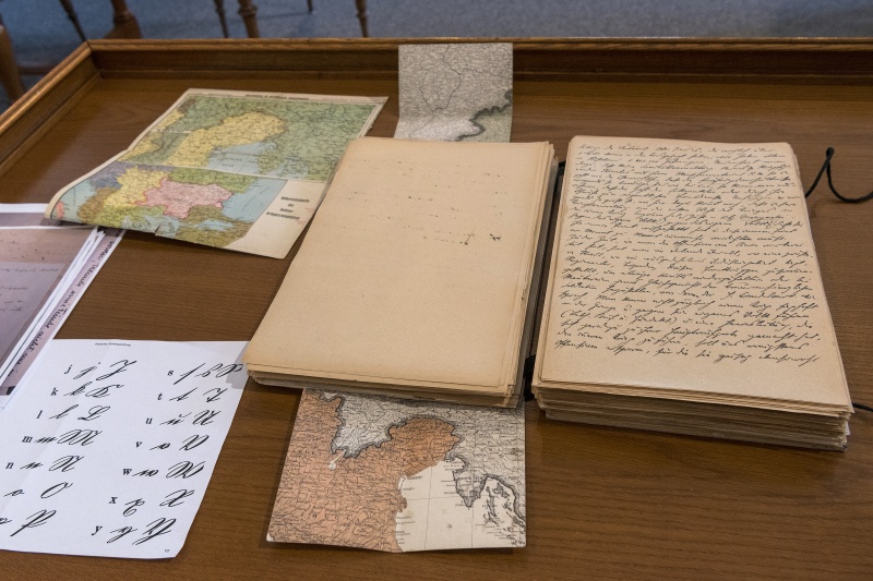 Handschriftliche Sitzungsprotokolle