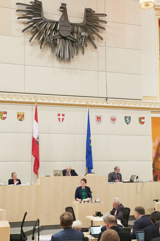 Bundesrätin Andrea Wagner (V)