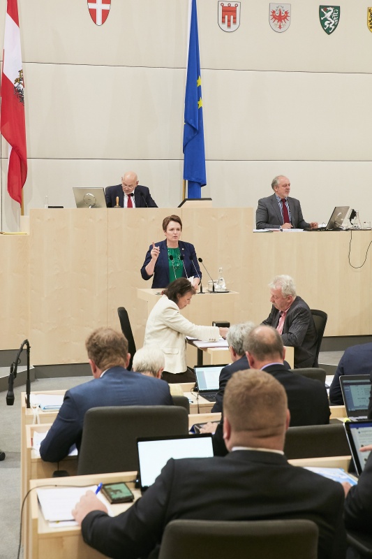Bundesrätin Andrea Wagner (V)