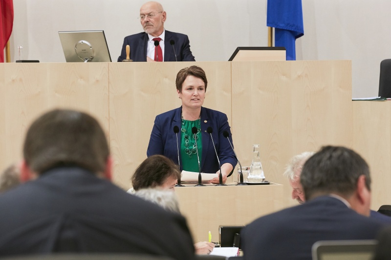 Bundesrätin Andrea Wagner (V)