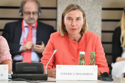 Vizepräsidentin der Europäischen Kommission Federica Mogherini