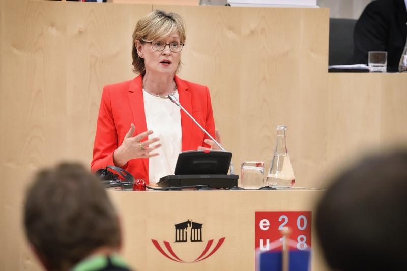 Vizepräsidentin des Europäischen Parlaments Mairead McGuiness