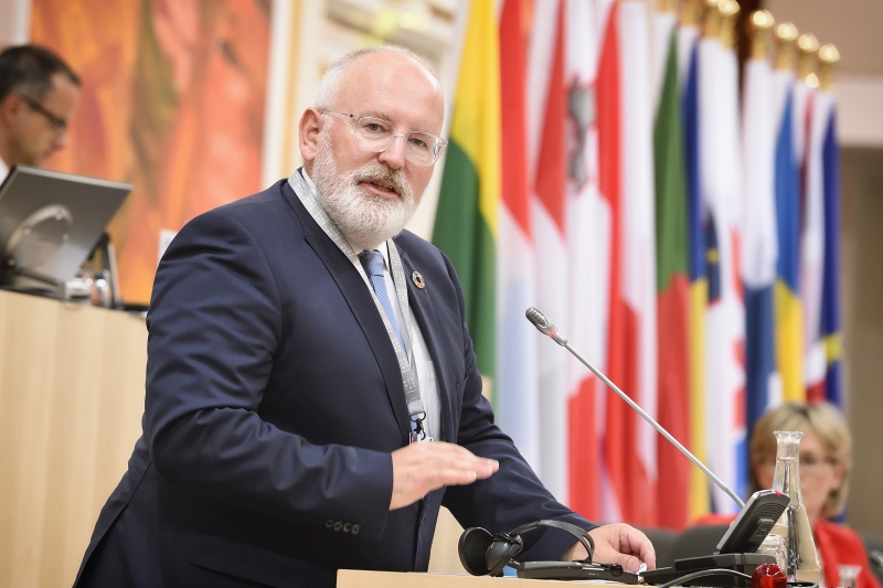 Kommissar für Bessere Rechtssetzung, interinstitutionelle Beziehungen, Rechtstaatlichkeit und Grundrechtecharta Frans Timmermans