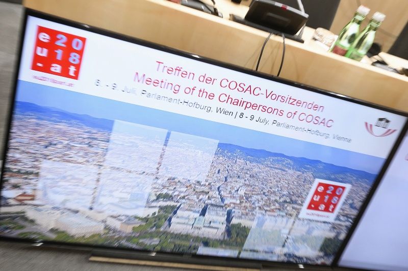 Vorbereitungen im Redoutensaal