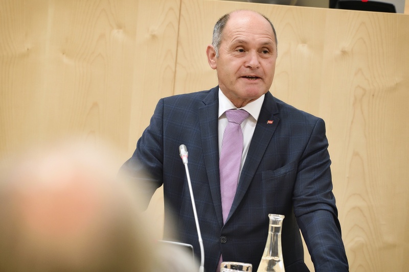 Begrüßung durch Nationalratspräsident Wolfgang Sobotka (V)