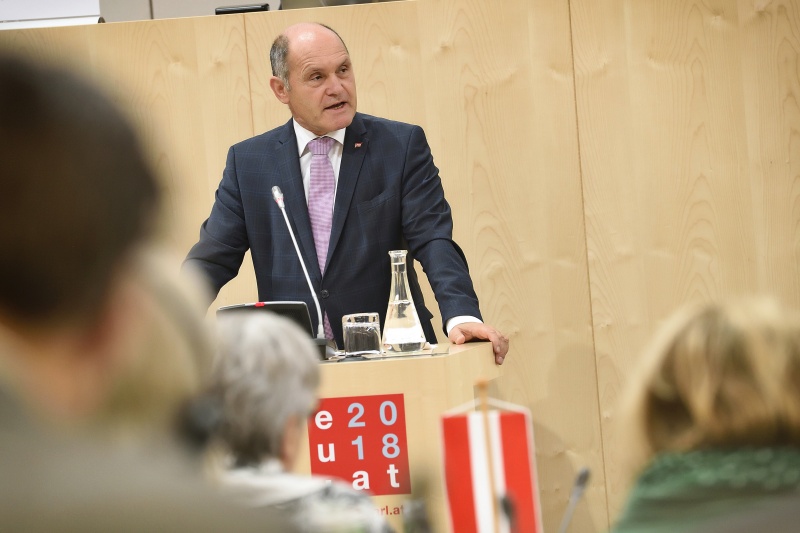 Begrüßung durch Nationalratspräsident Wolfgang Sobotka (V)