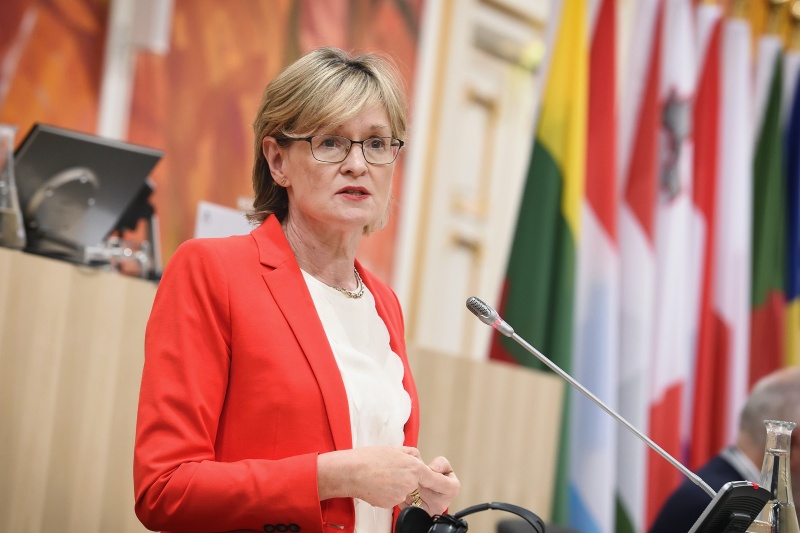 Vizepräsidentin des Europäischen Parlaments Mairead McGuiness