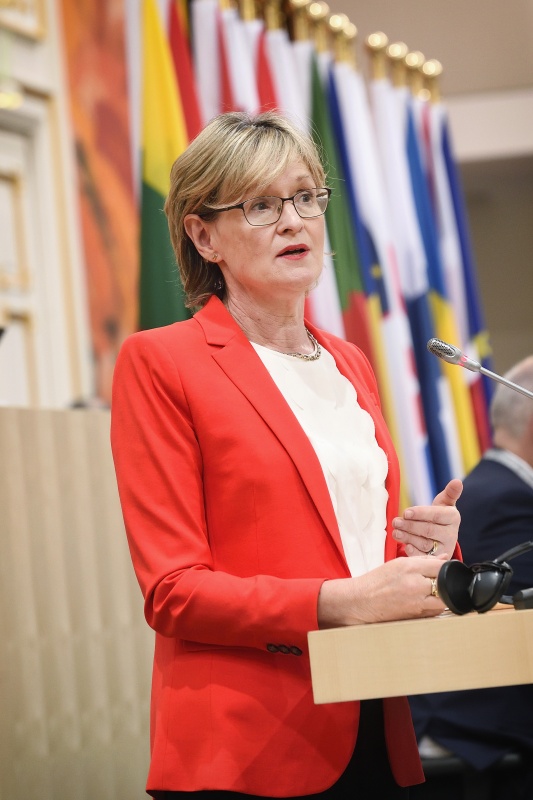 Vizepräsidentin des Europäischen Parlaments Mairead McGuiness