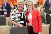 von links: Bundesratspräsidentin Inge Posch-Gruska (S), Vizepräsidentin des Europäischen Parlaments Mairead Mc Guinness