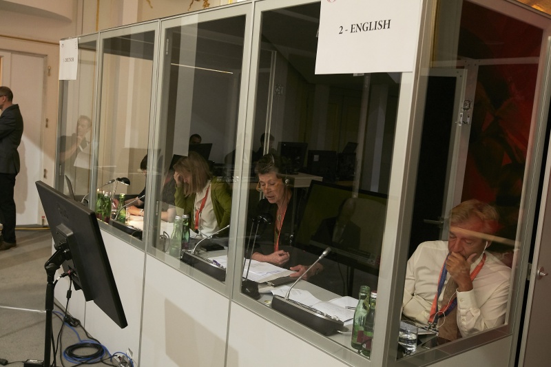 Übersetzungskabinen