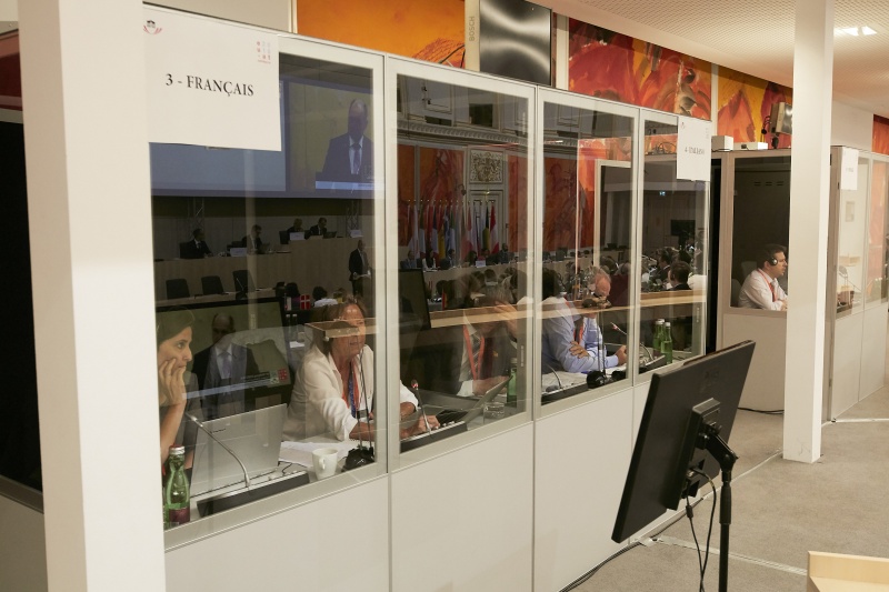 Übersetzungskabinen