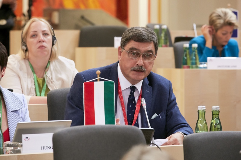 Richard Hörcsik am Wort