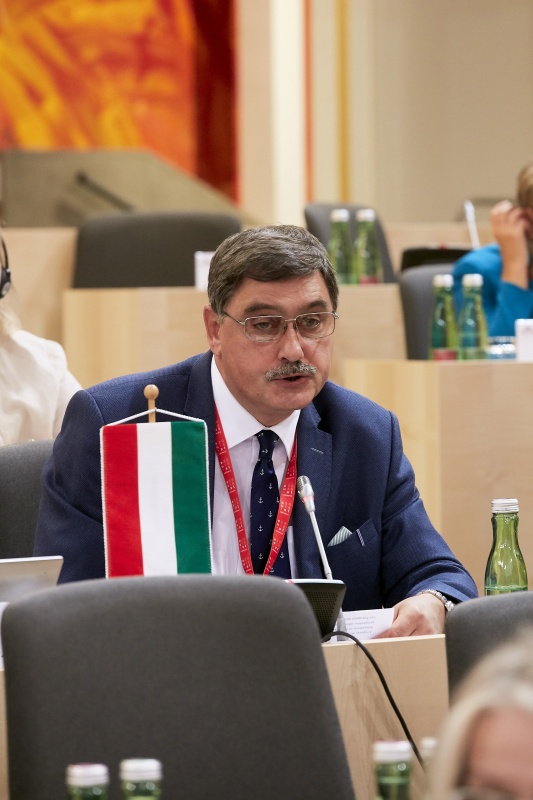 Richard Hörcsik am Wort