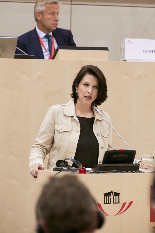 Rede Staatssekretärin im Bundesministerium für Inneres Karoline Edtstadler (V)