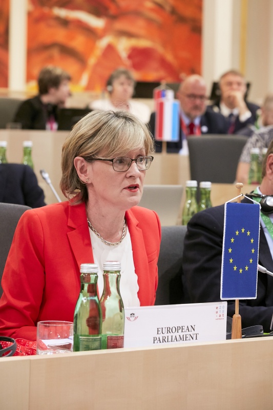 Vizepräsidentin des Europäischen Parlaments Mairead Mc Guinness