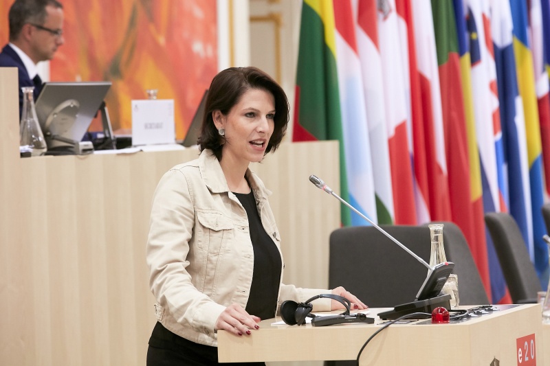Rede Staatssekretärin im Bundesministerium für Inneres Karoline Edtstadler (V)