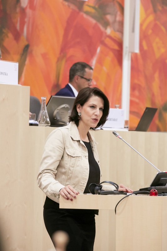 Rede Staatssekretärin im Bundesministerium für Inneres Karoline Edtstadler (V)