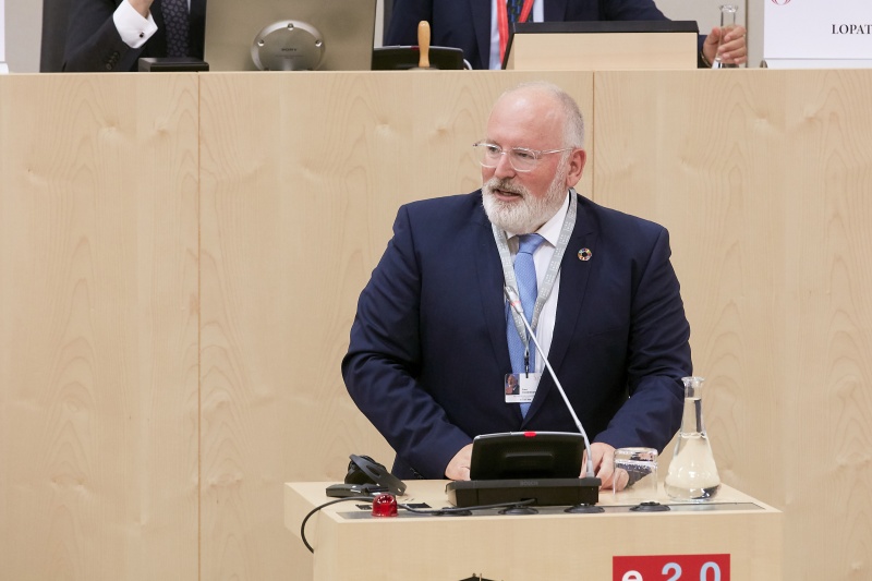 Rede Erster Vizepräsident der Europäischen Kommission Frans Timmermans