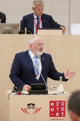 Rede Erster Vizepräsident der Europäischen Kommission Frans Timmermans
