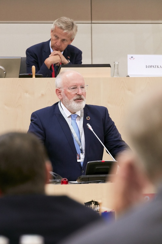 Rede Erster Vizepräsident der Europäischen Kommission Frans Timmermans