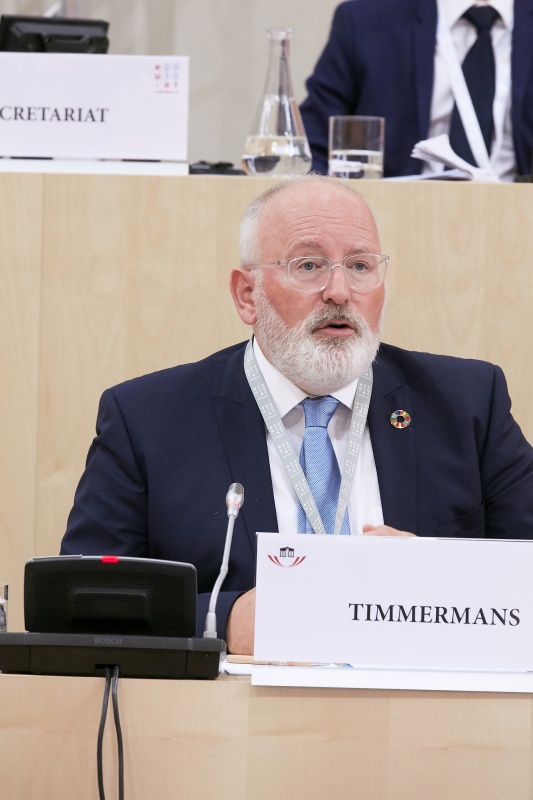 Rede Erster Vizepräsident der Europäischen Kommission Frans Timmermans