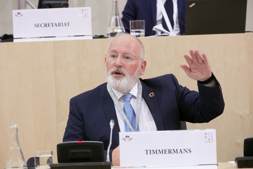 Rede Erster Vizepräsident der Europäischen Kommission Frans Timmermans