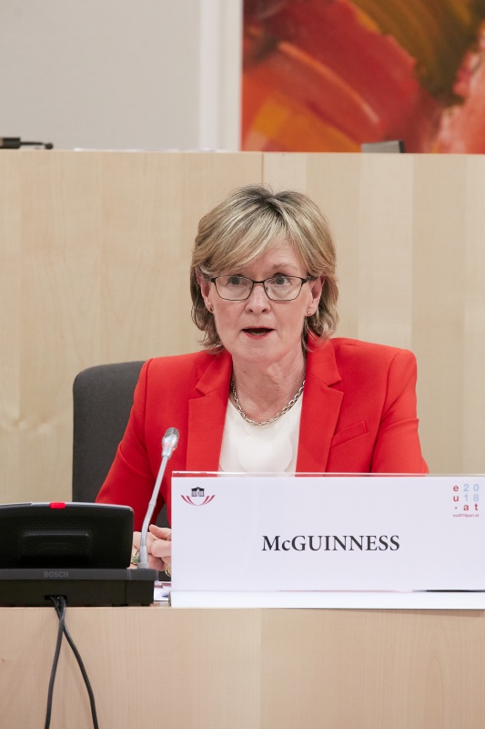 Rede Vizepräsidentin des Europäischen Parlaments Mairead Mc Guinness