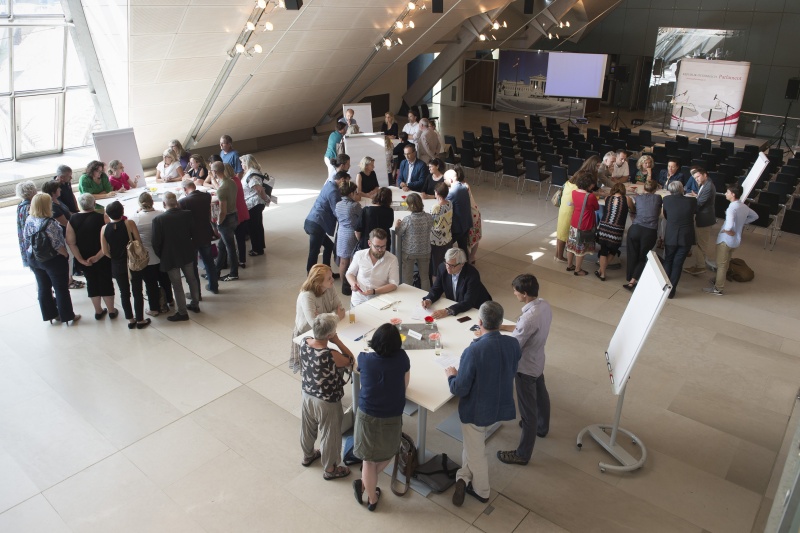 Blick Richtung VeranstaltungsteilnehmerInnen