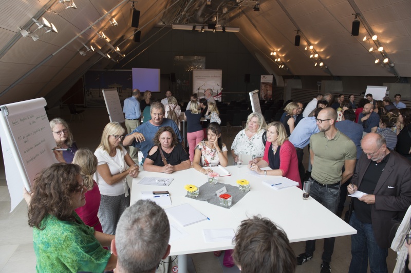 Blick Richtung VeranstaltungsteilnehmerInnen