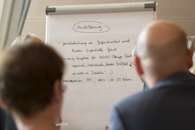 Blick Richtung VeranstaltungsteilnehmerInnen