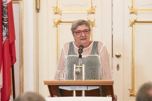 Bundesratspräsidentin Inge Posch-Gruska (S) am Wort