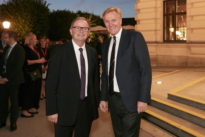 von links: Nationalratsabgeordneter Karlheinz Kopf (V), Klaus Albrecht Schröder