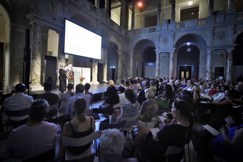 Gesamtansicht Foyer Weltmuseum