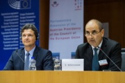Von links: Peter Weidinger (V), T. Tsvetanov