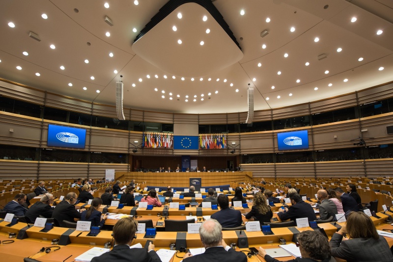 Blick Richtung Plenum und Präsidium