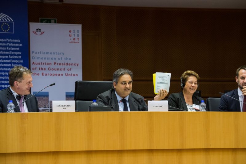 Blick Richtung Präsidium