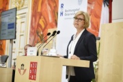 Rechnungshofpräsidentin Margit Kraker am Wort