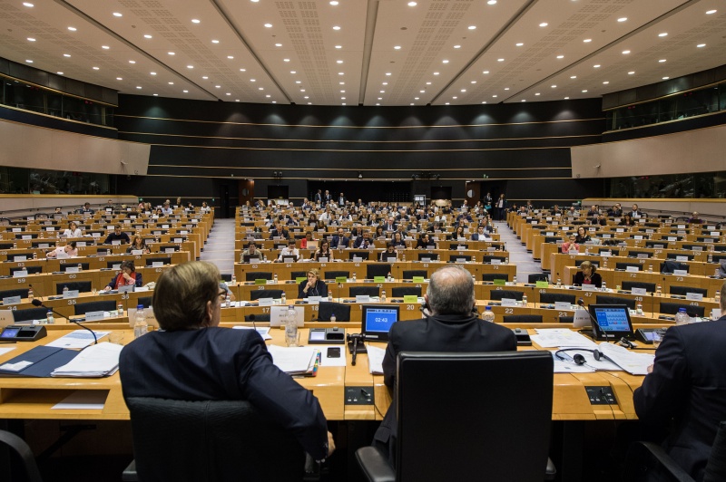 Blick Richtung VeranstaltungsteilnehmerInnen aus Sicht de Präsidiums