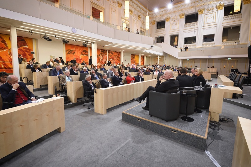 Blick Richtung VeranstaltungsteilnehmerInnen