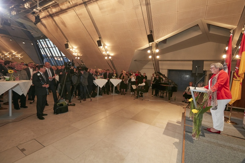 Begrüßung durch Bundesratspräsidentin Inge Posch-Gruska (S)